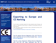Tablet Screenshot of ce-mark.com